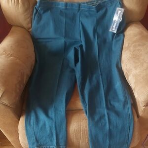 ❄️🏖🌷🍂 Laura Scott Blue Denim Pants
